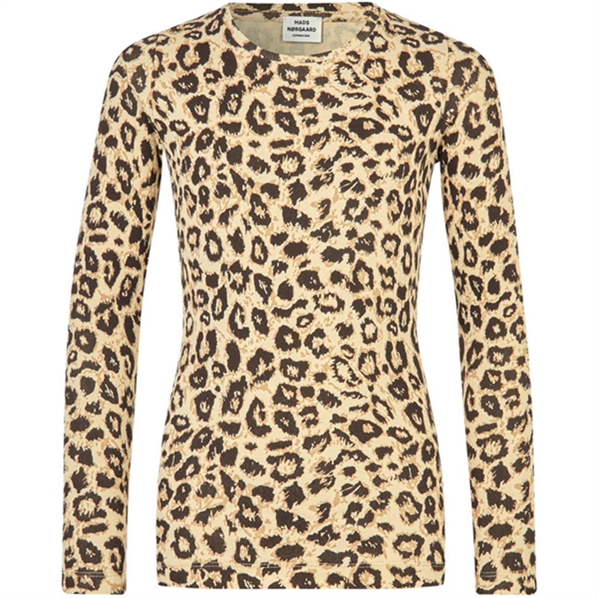 Mads Nørgaard Organic Talino Blouse Leo Aop/Black Coffee