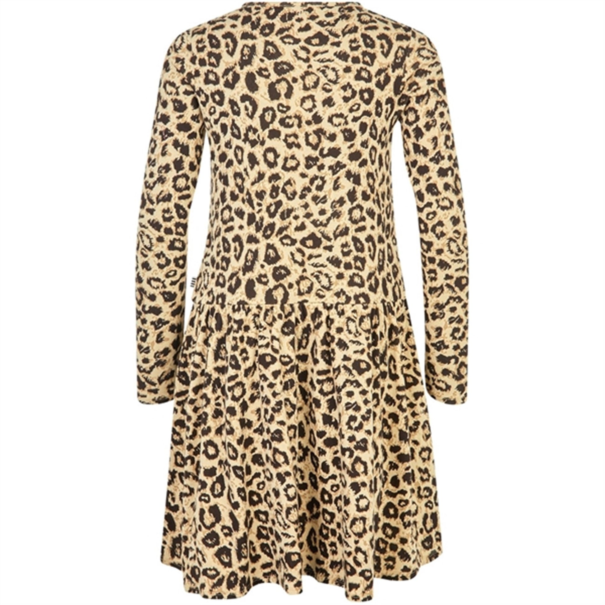 Mads Nørgaard Organic Daisina L/S Dress Leo Aop/Black Coffee