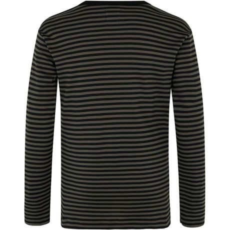 Mads Nørgaard Duo Rib Tobino Blouse Beluga/Black