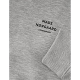 Mads Nørgaard Standard Hudini Zip Sweatshirt Grey Melange
