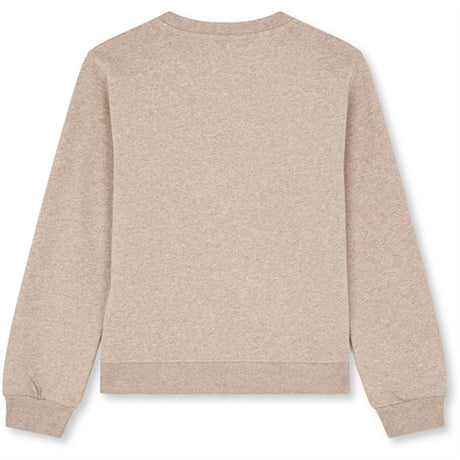 Mads Nørgaard Organic Sweat Talinka Sweatshirt Oatmeal Melange