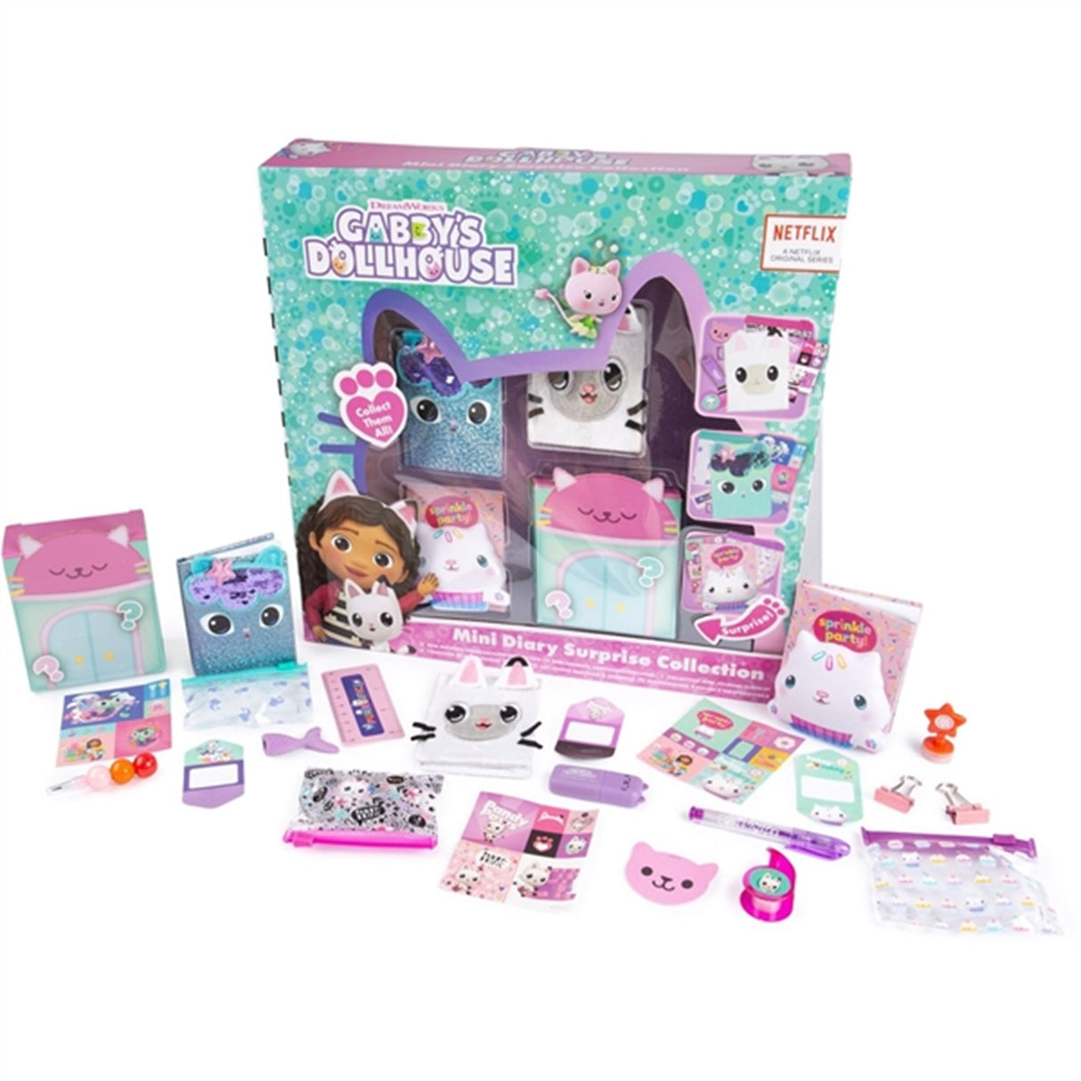 Gabby's Dollhouse Mini Diary Collection