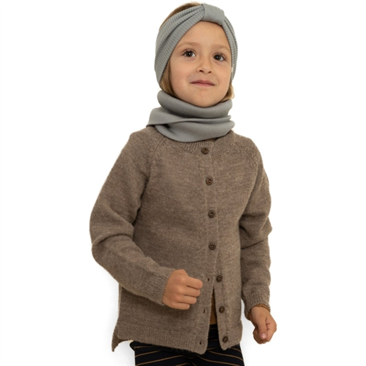 Minimalisma Kobenhavn Cardigan Ash Brown