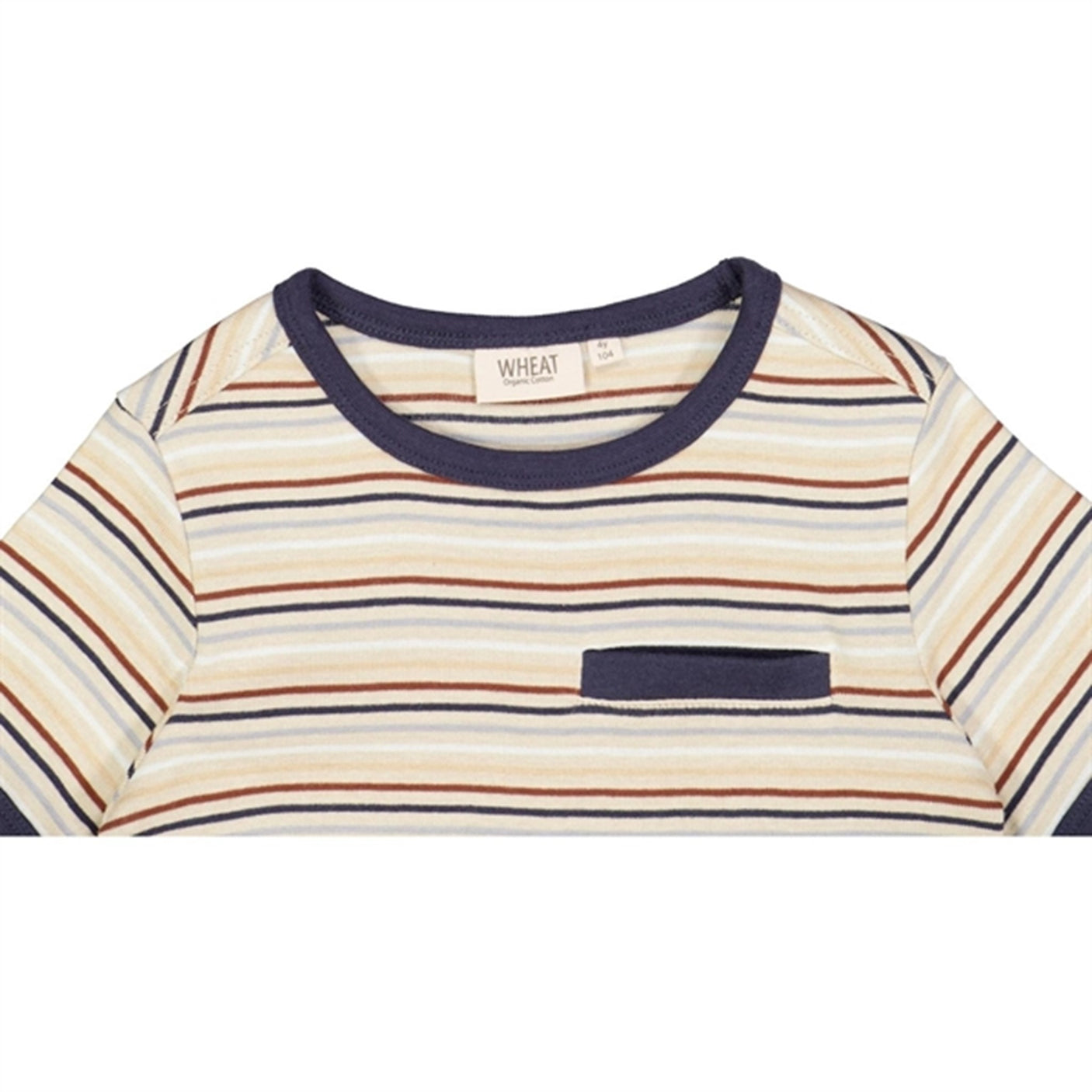 Wheat Multi Stripe Bosse T-shirt