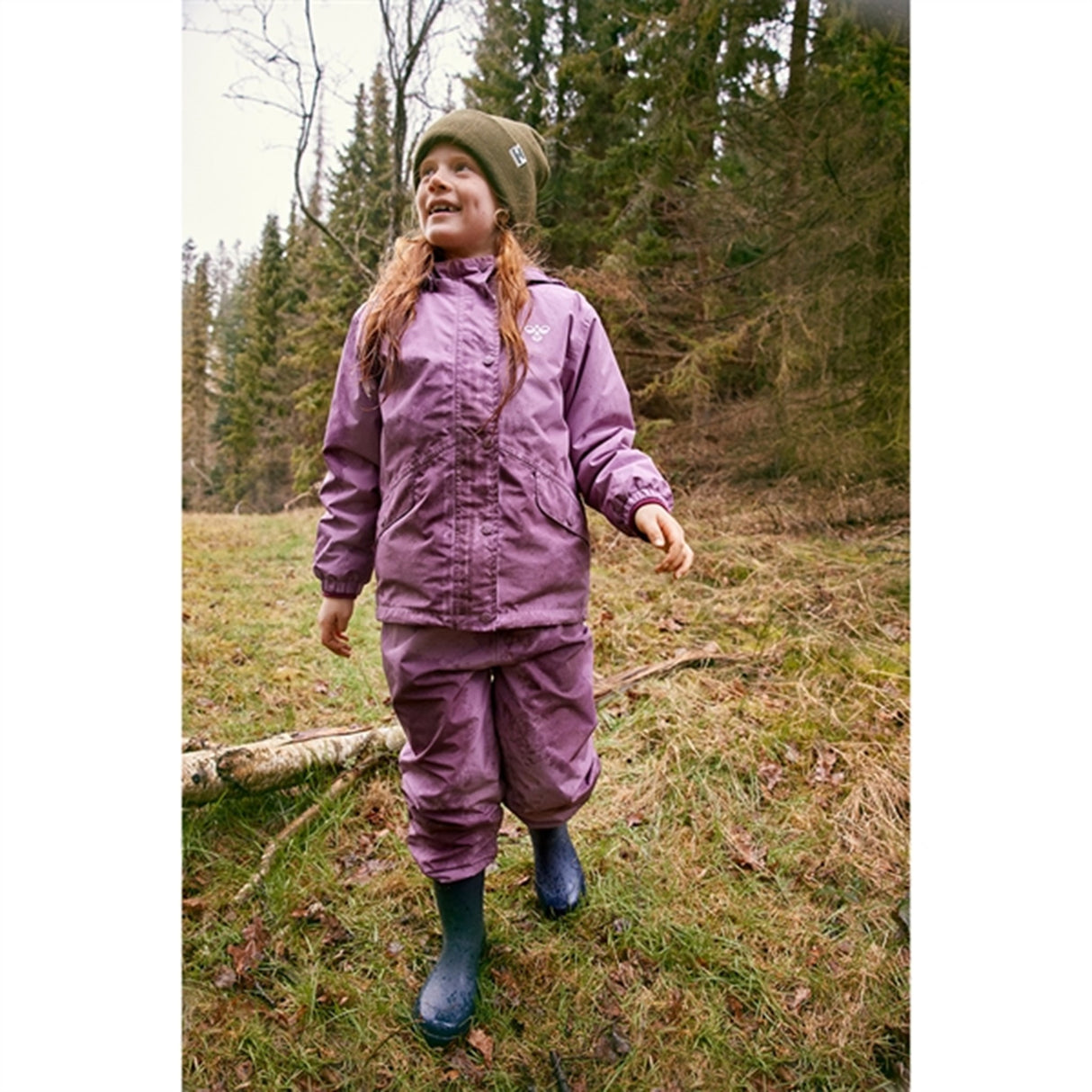 Hummel Dusky Orchid Reva Rainsuit