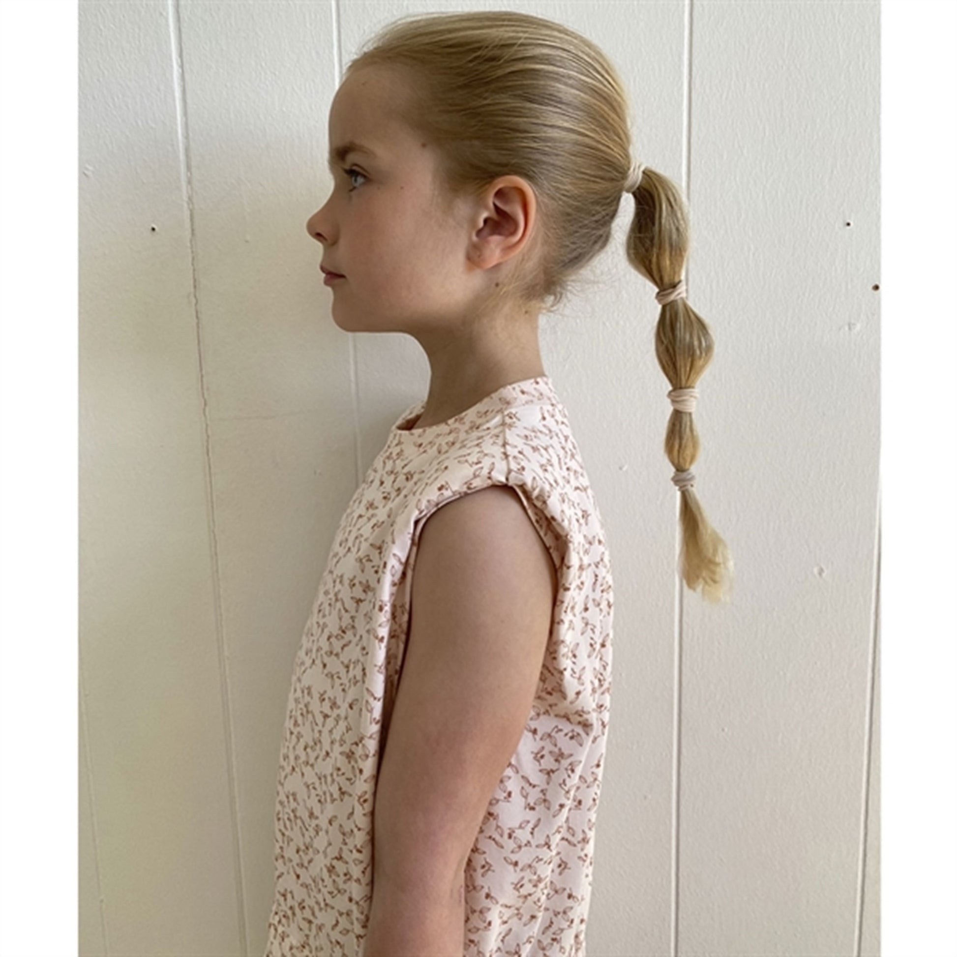 Gro Rose Cream Ally Summer Dress