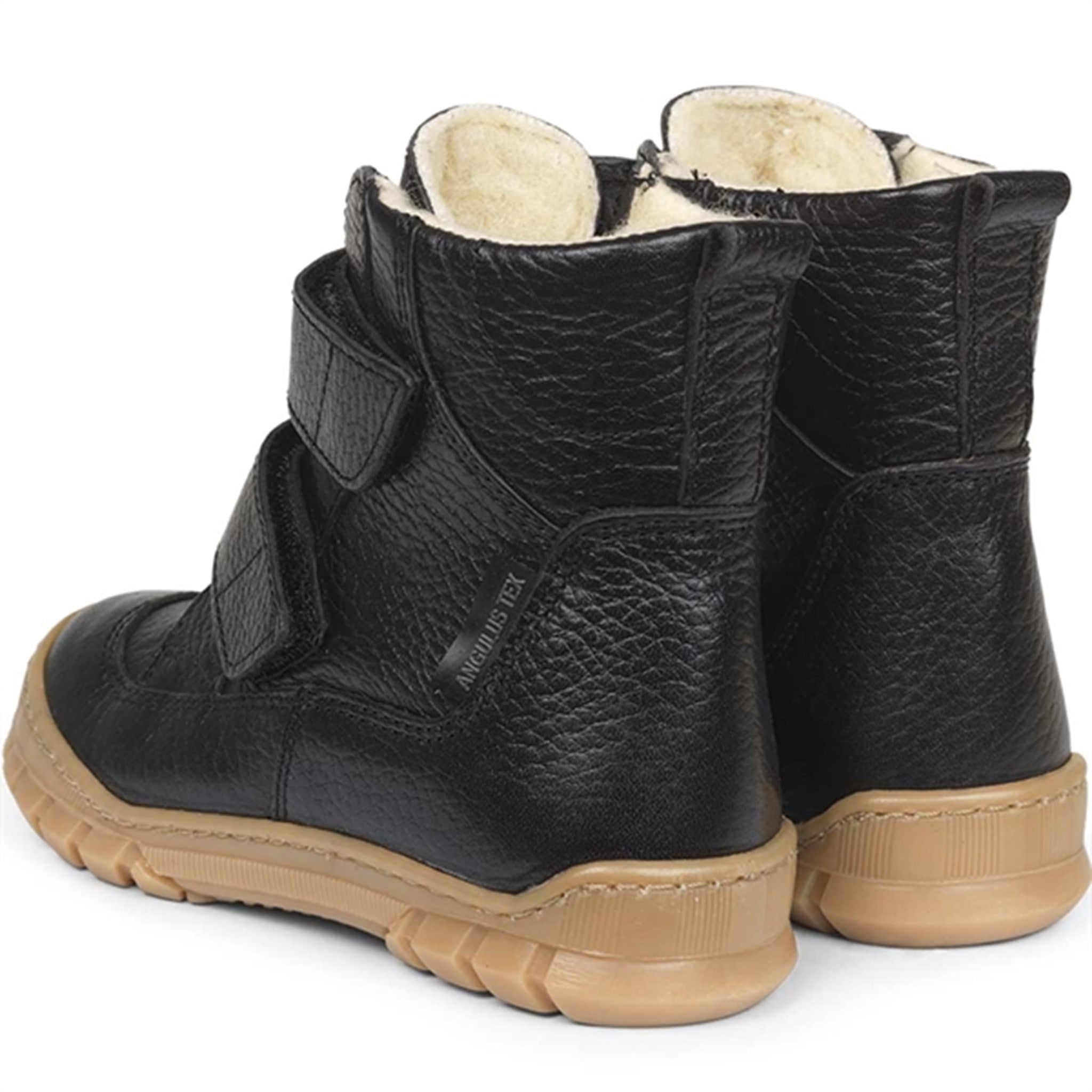 ​​​​​​​Angulus TEX Boots w. Velcro Black 2115-101-2504 2