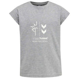 Hummel Prima Grey Melange Bee T-Shirt