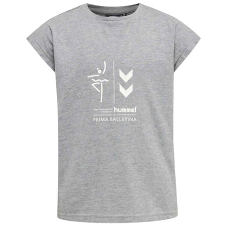 Hummel Prima Grey Melange Bee T-Shirt