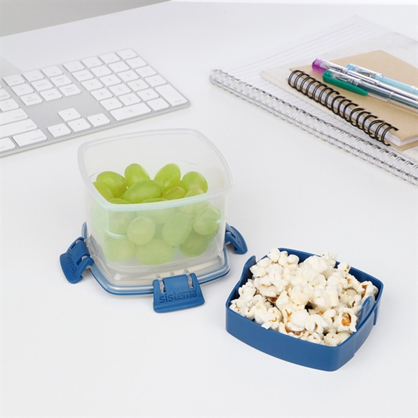 Sistema To Go Snack Box 400 ml Ocean Blue 2