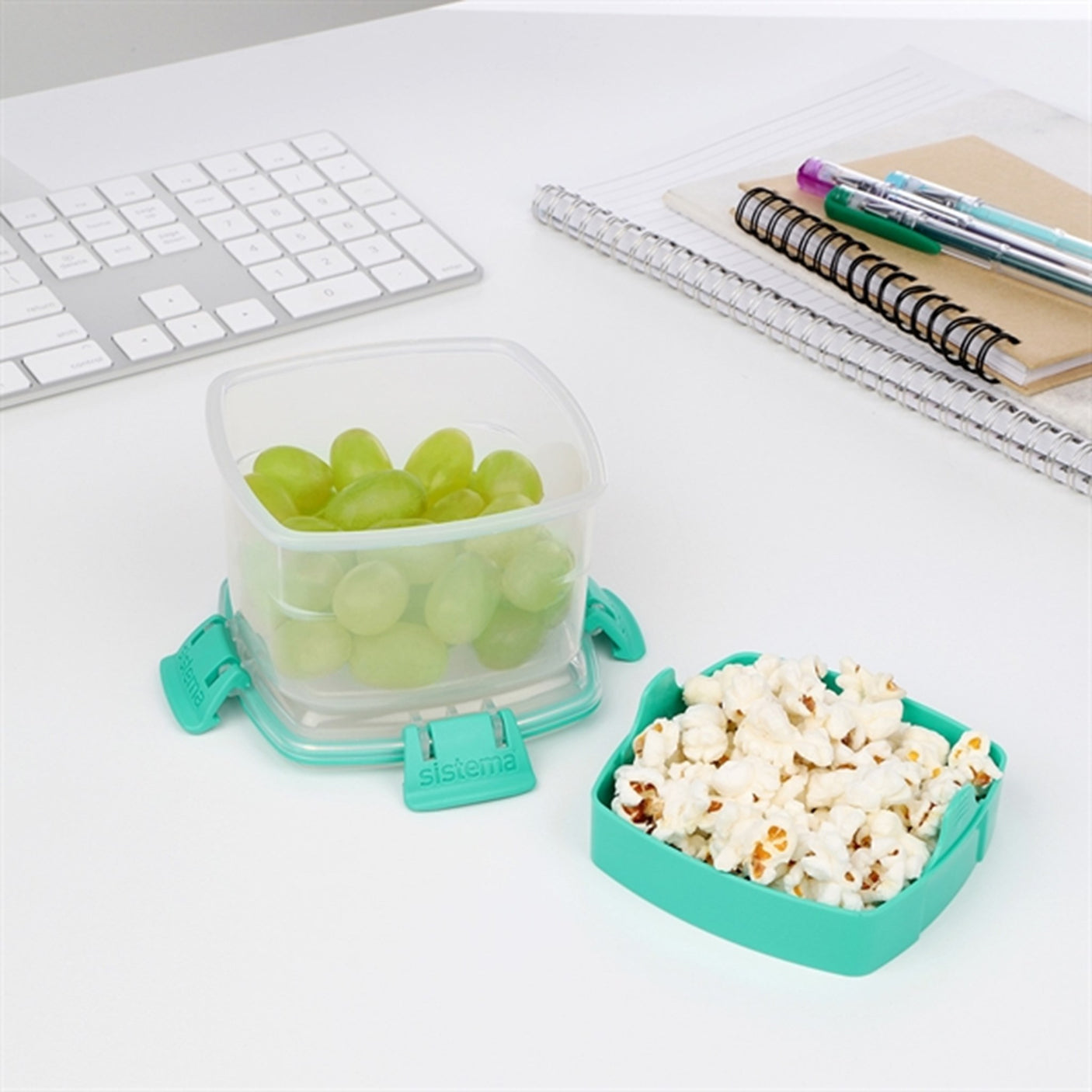Sistema To Go Snack Box 400 ml Minty Teal 2