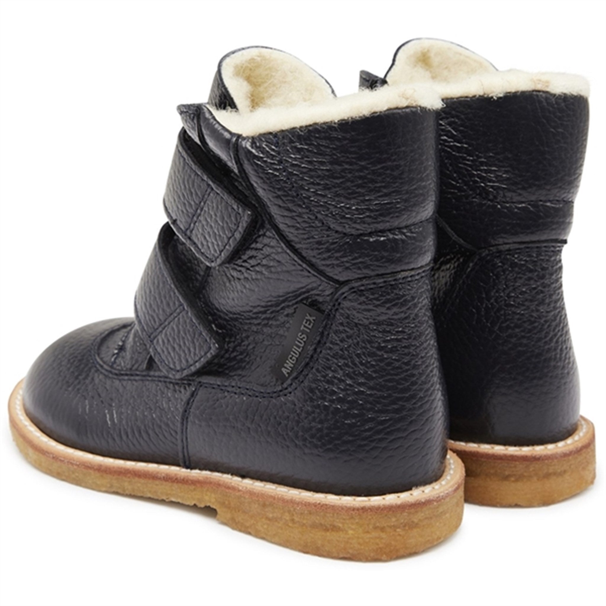 Angulus Tex-Boots With Velcro Navy 3