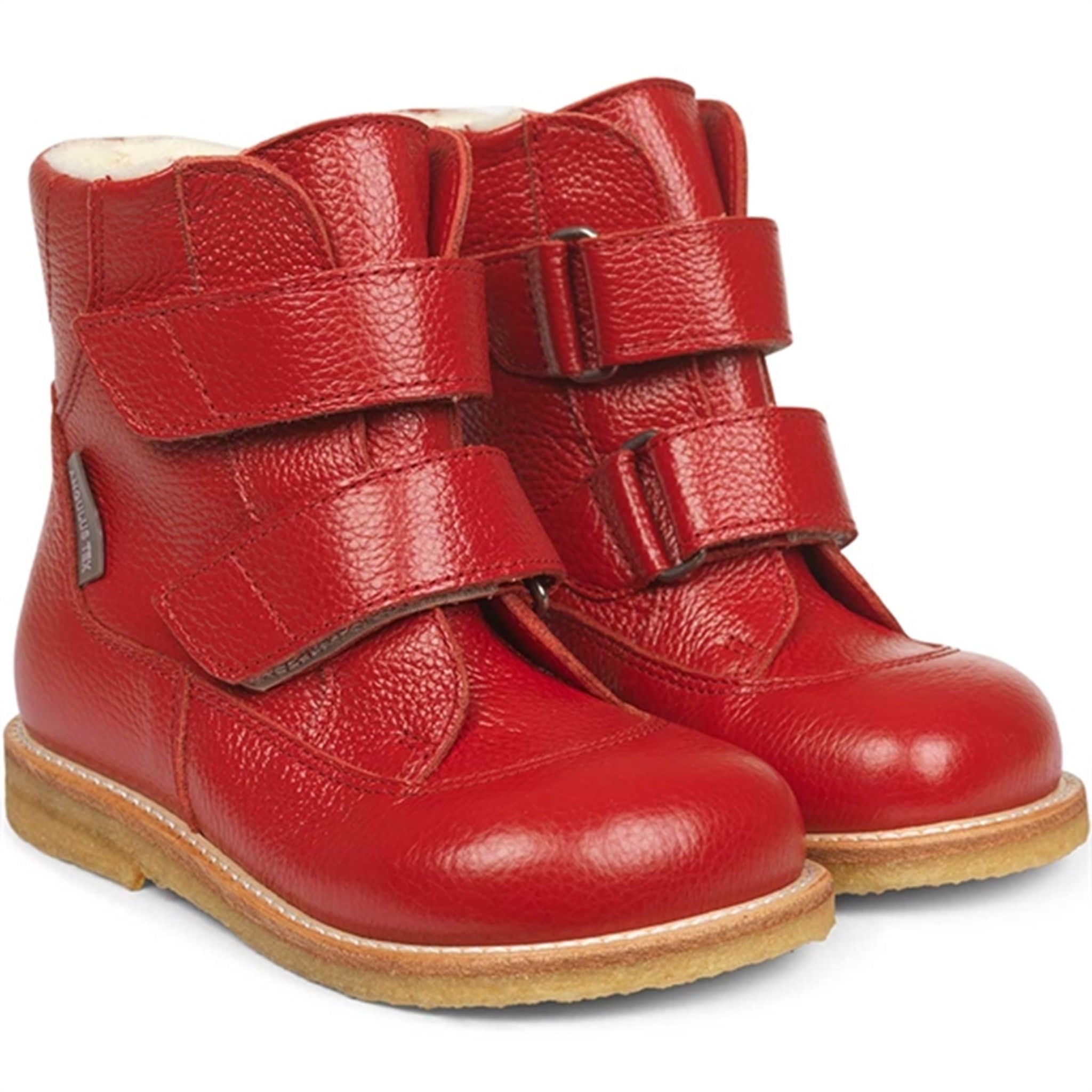 ​​​​​​​Angulus TEX Boots w. Velcro Dark Red 2134-101-2568
