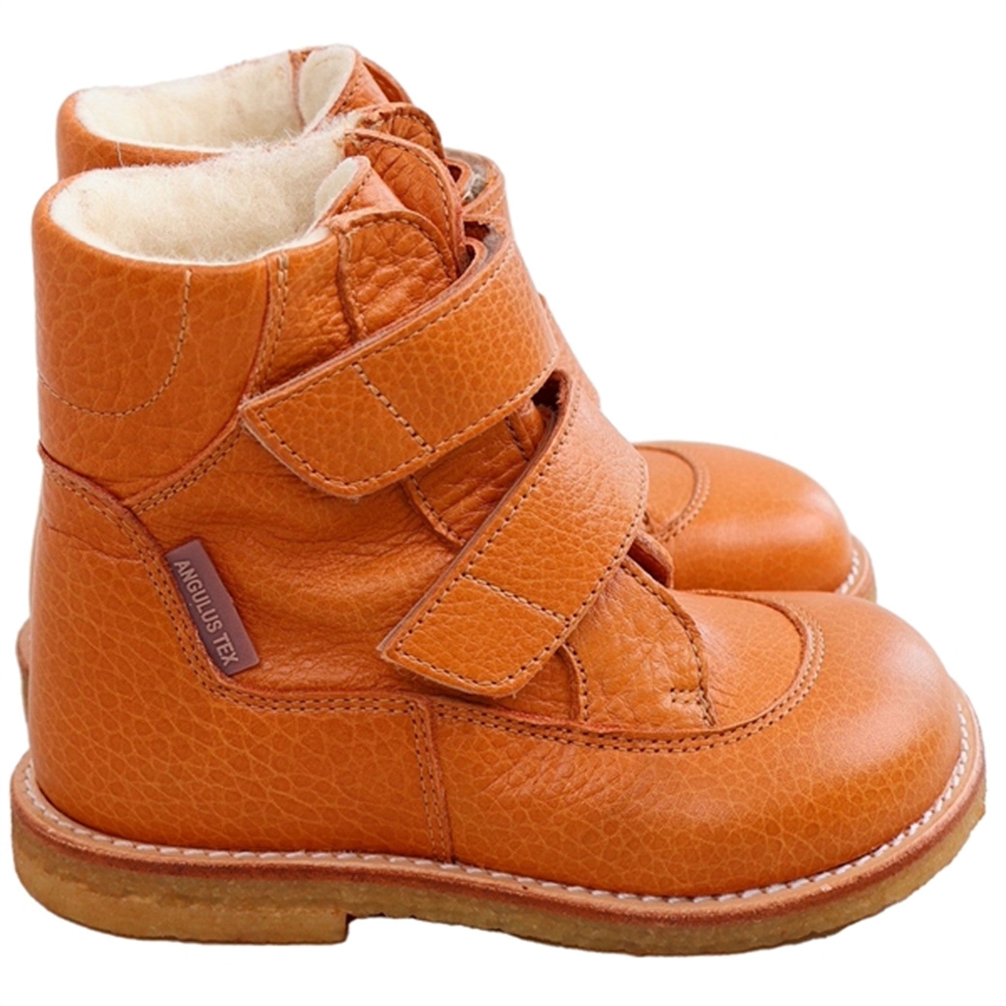 Angulus Tex-Boots With Velcro Golden Camel 2