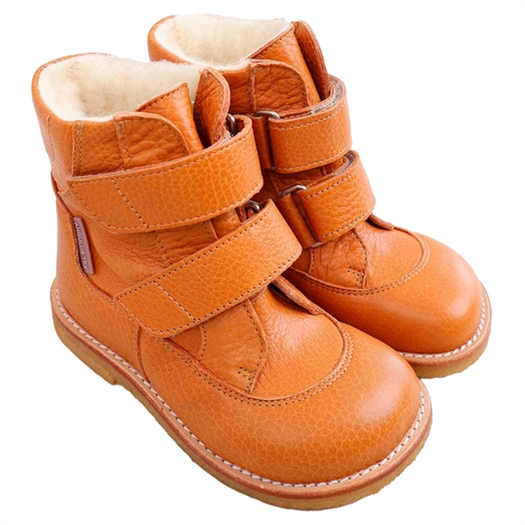 Angulus Tex-Boots With Velcro Golden Camel