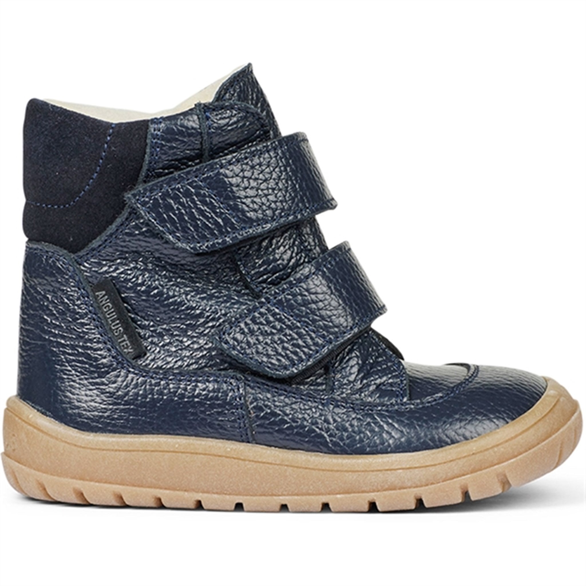 Angulus Tex-Boots With Velcro Navy/Navy 2