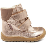 Angulus Tex-Boots With Velcro Ligth Copper/Pale Mauve