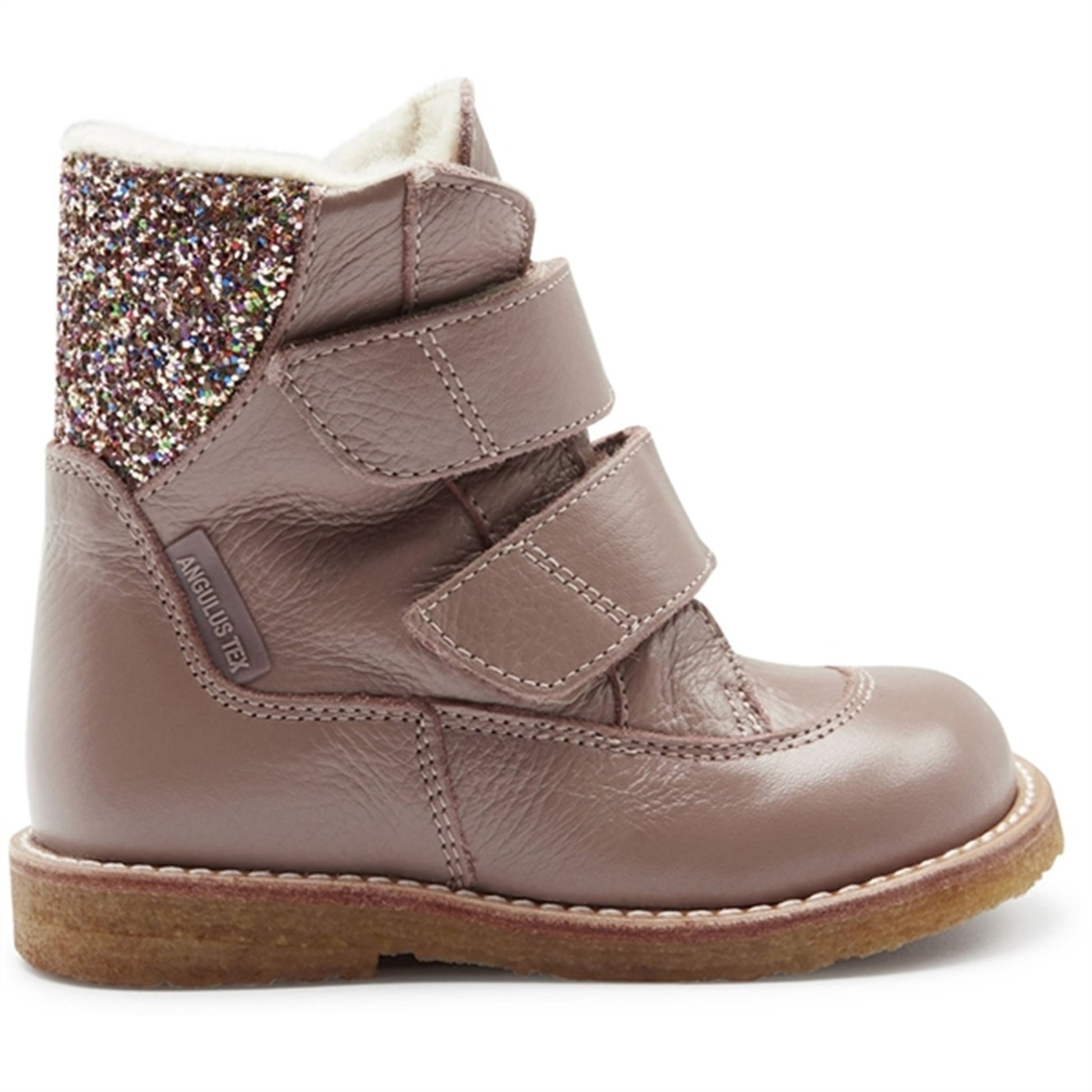 Angulus Tex-Boots With Velcro Make Up/Multi Glitter