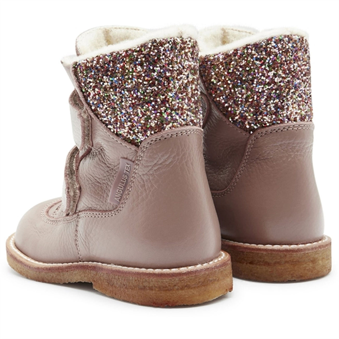 Angulus Tex-Boots With Velcro Make Up/Multi Glitter