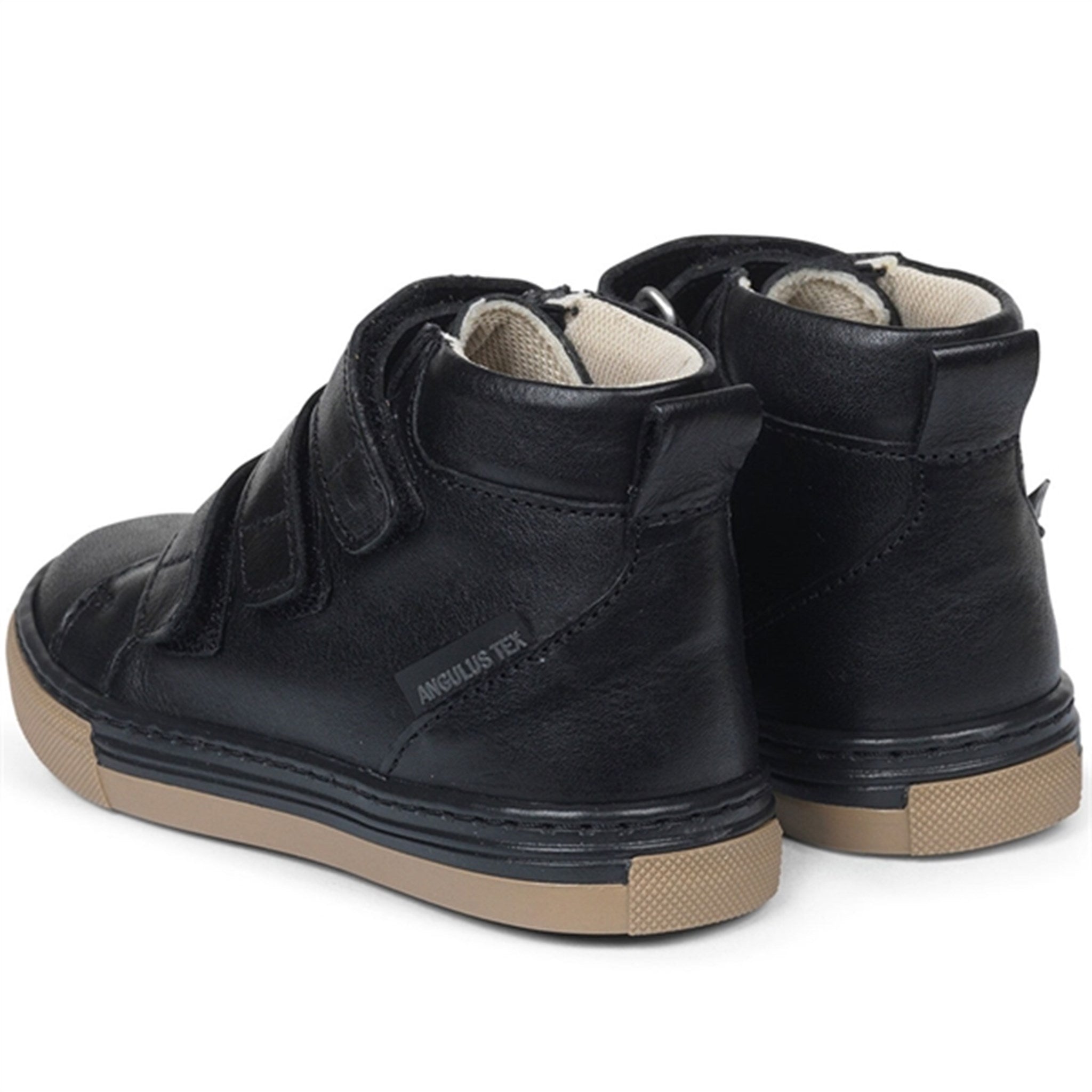 Angulus Tex Boots w Velcro Black 2