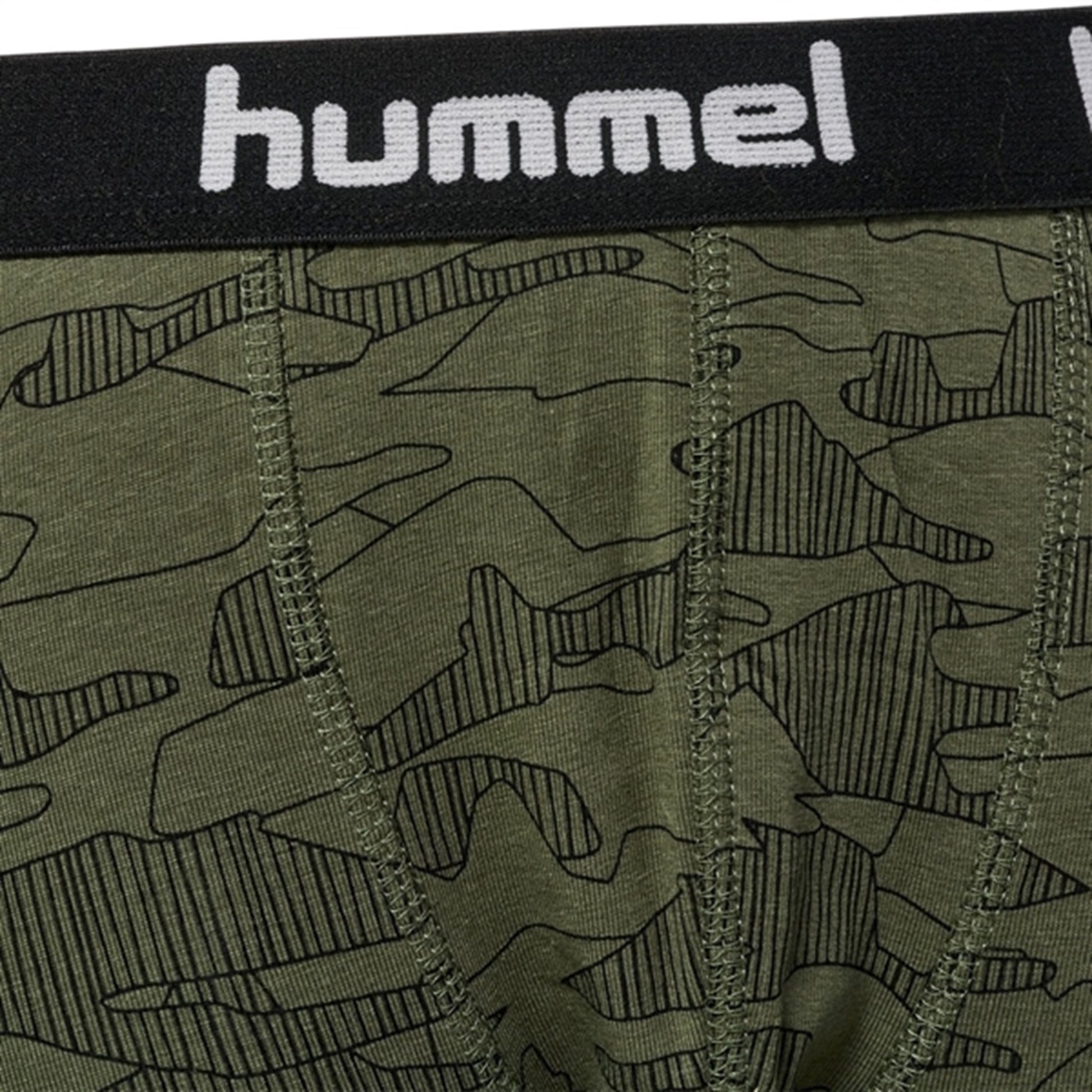 Hummel Olive Night Nolan Boxers 2-Pack