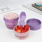Sistema To Go Snack Capsule Lunch Box 515 ml Misty Purple