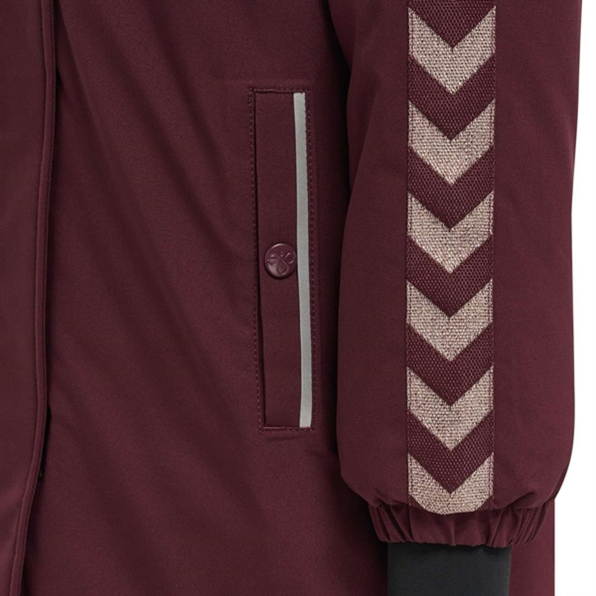 Hummel Leaf Winter Jacket Tex Windsor Wine 3