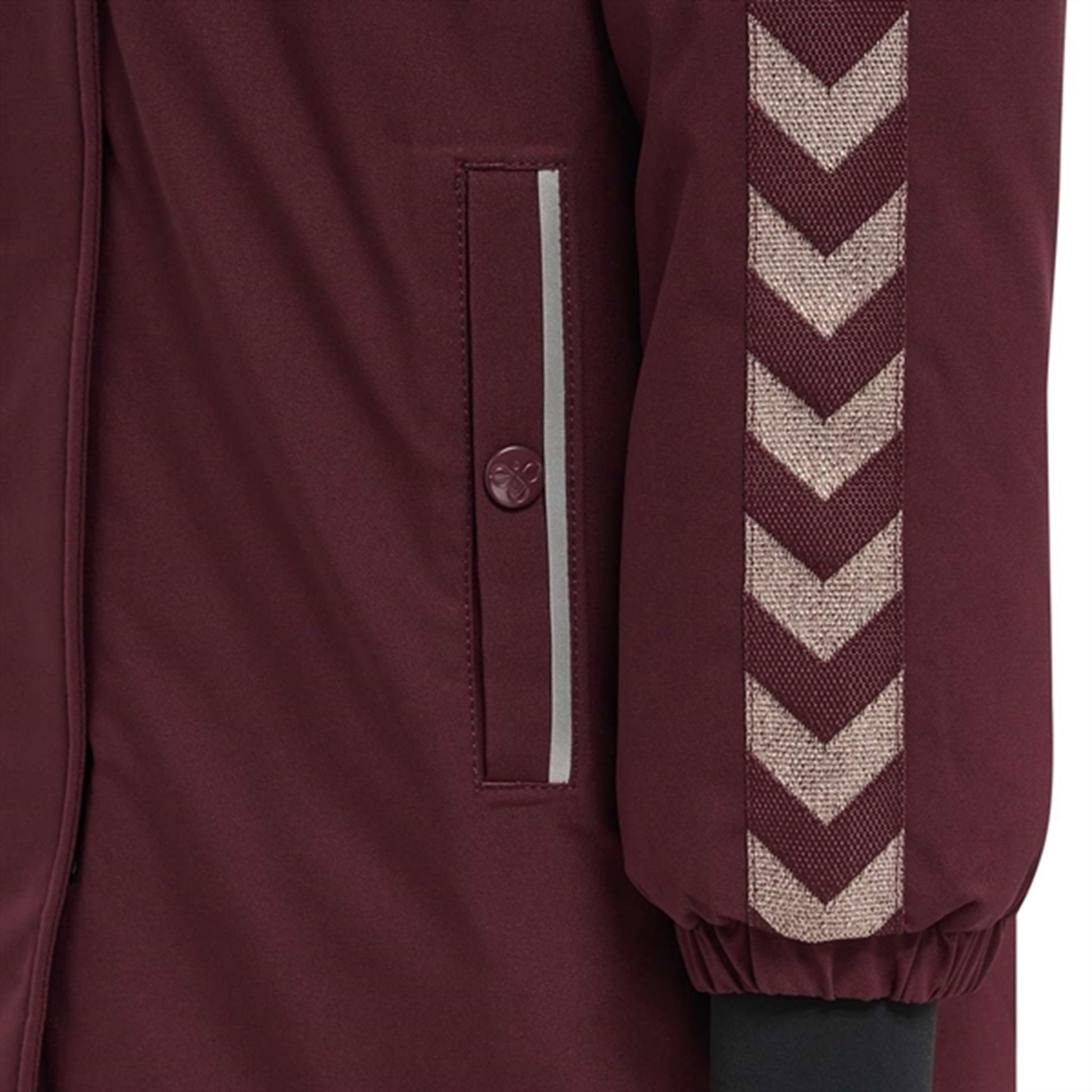 Hummel Leaf Winter Jacket Tex Windsor Wine 3