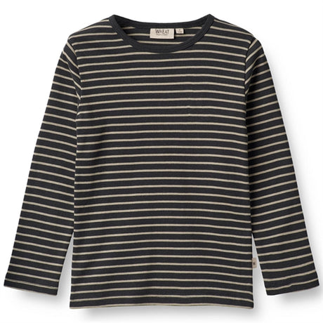 Wheat Navy Stripe Stig Blouse