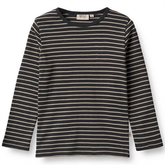 Wheat Navy Stripe Stig Blouse