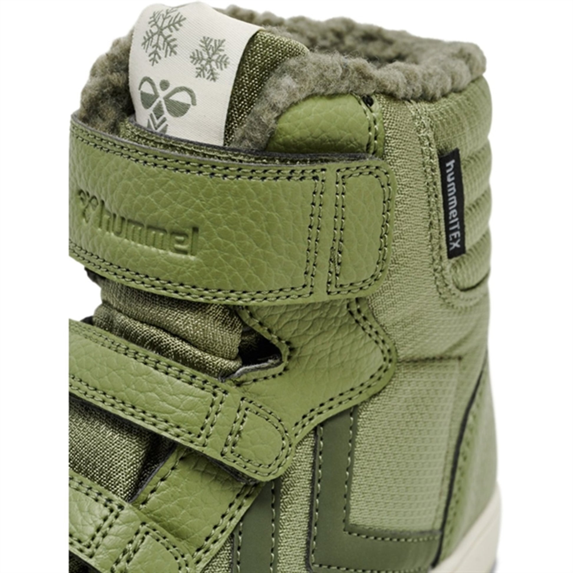 Hummel Stadil Super Poly Boots Recycled Tex Jr Oil Green