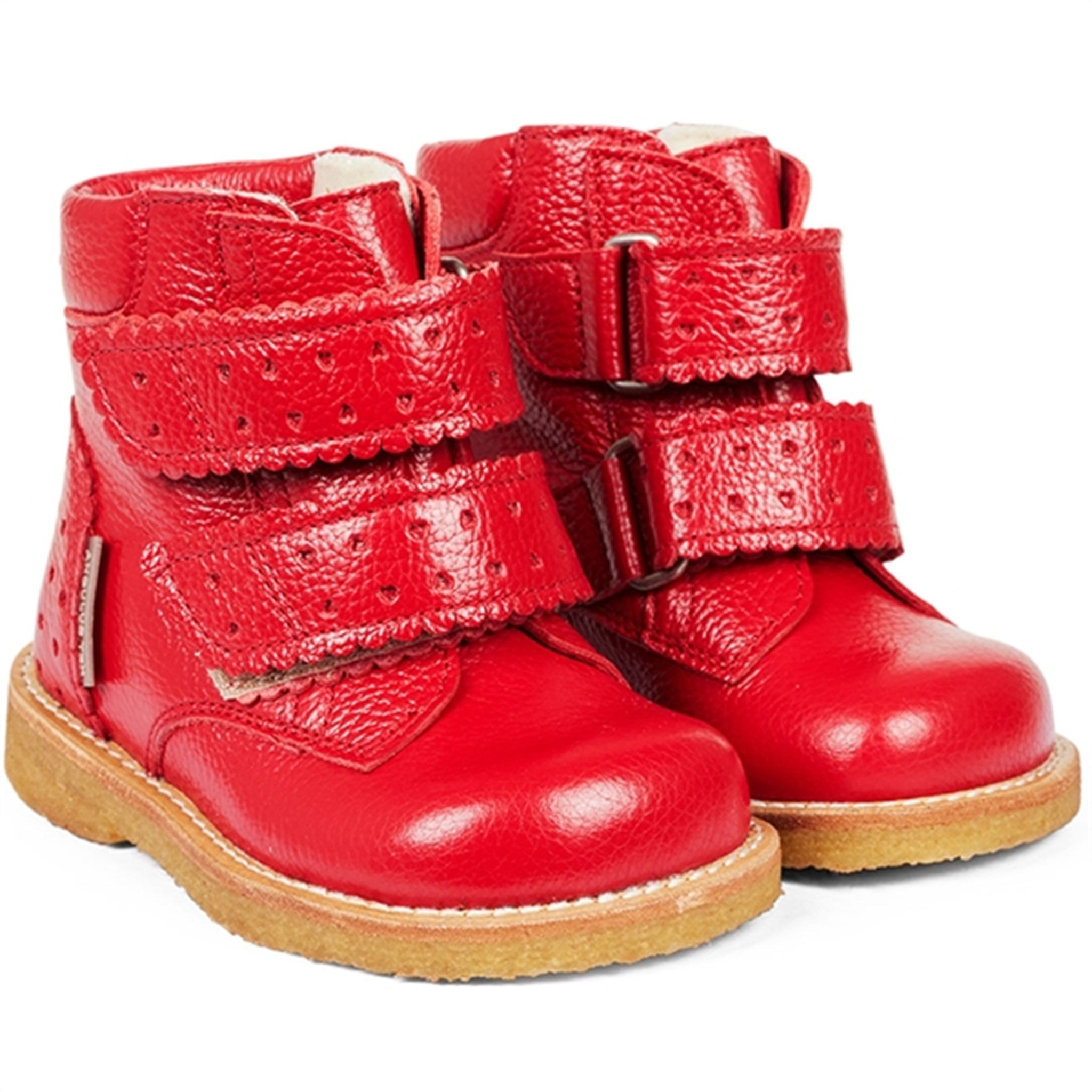 Angulus Starter Tex boots With Velcro Red