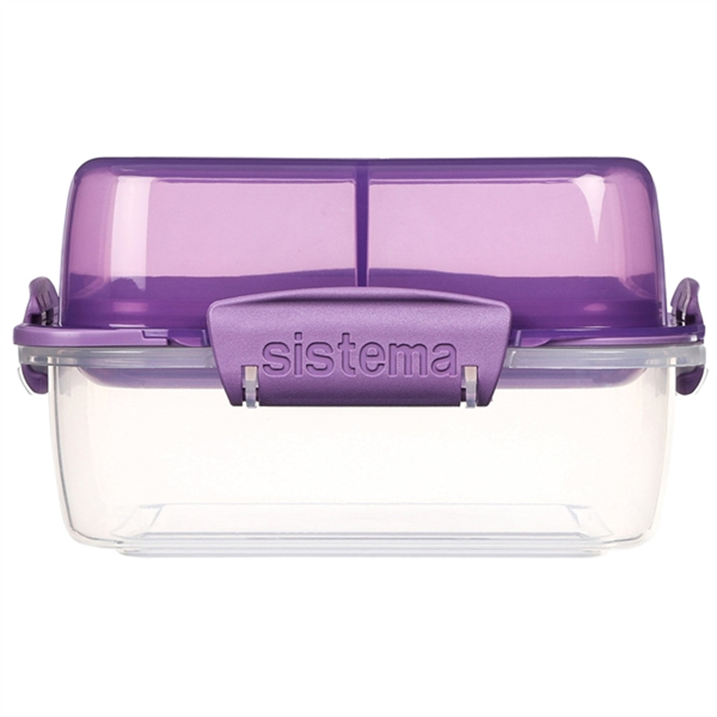 Sistema To Go Lunch Stack Square Lunch Box 1,24 L Misty Purple