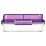 Sistema To Go Lunch Stack Rectangle Lunch Box 1,8 L Misty Purple