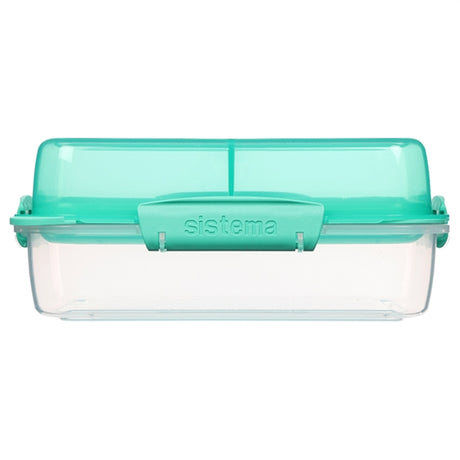 Sistema To Go Lunch Stack Rectangle Lunch Box 1,8 L Minty Teal