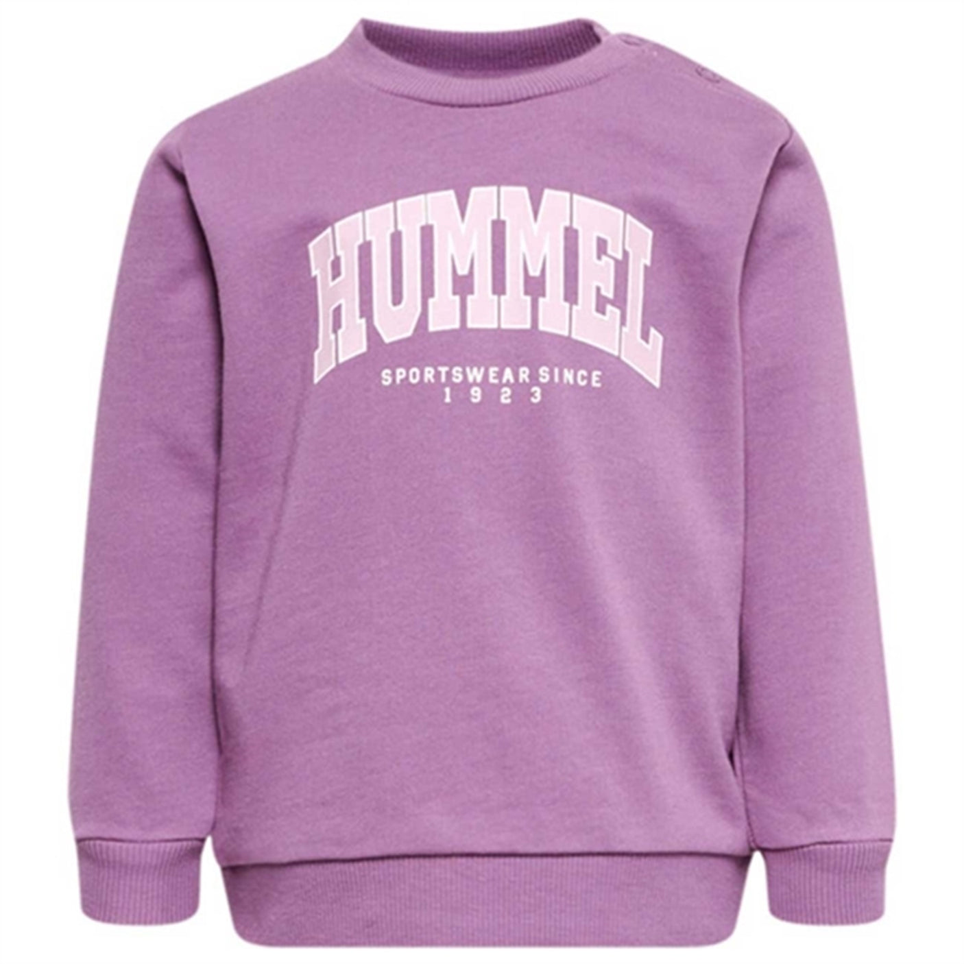 Hummel Argyle Purple Fast Lime Sweatshirt