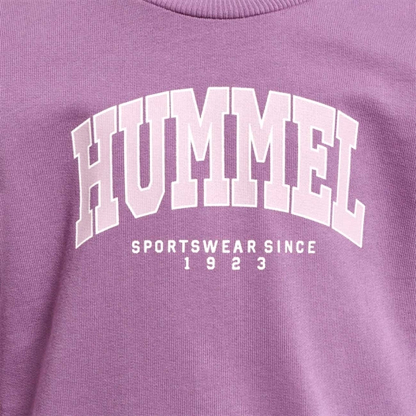 Hummel Argyle Purple Fast Lime Sweatshirt