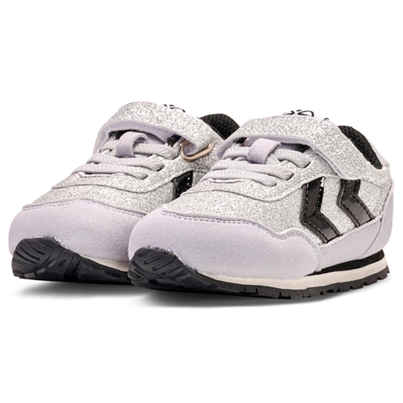 Hummel Reflex Glitter Infant Sneakers Silver