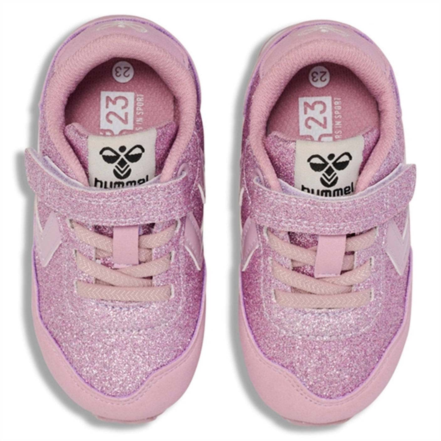 Hummel Reflex Glitter Infant Sneakers Lavender Frost