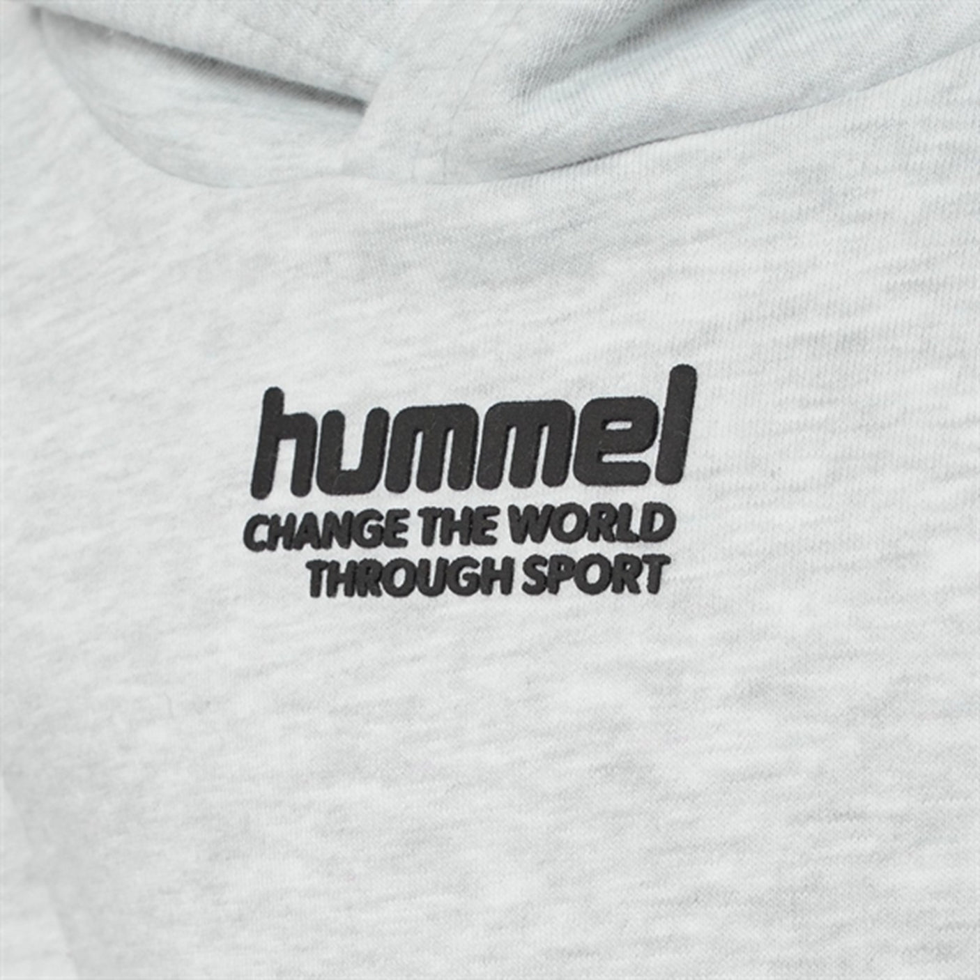 Hummel Ultra Light Grey Melange Pure Hoodie
