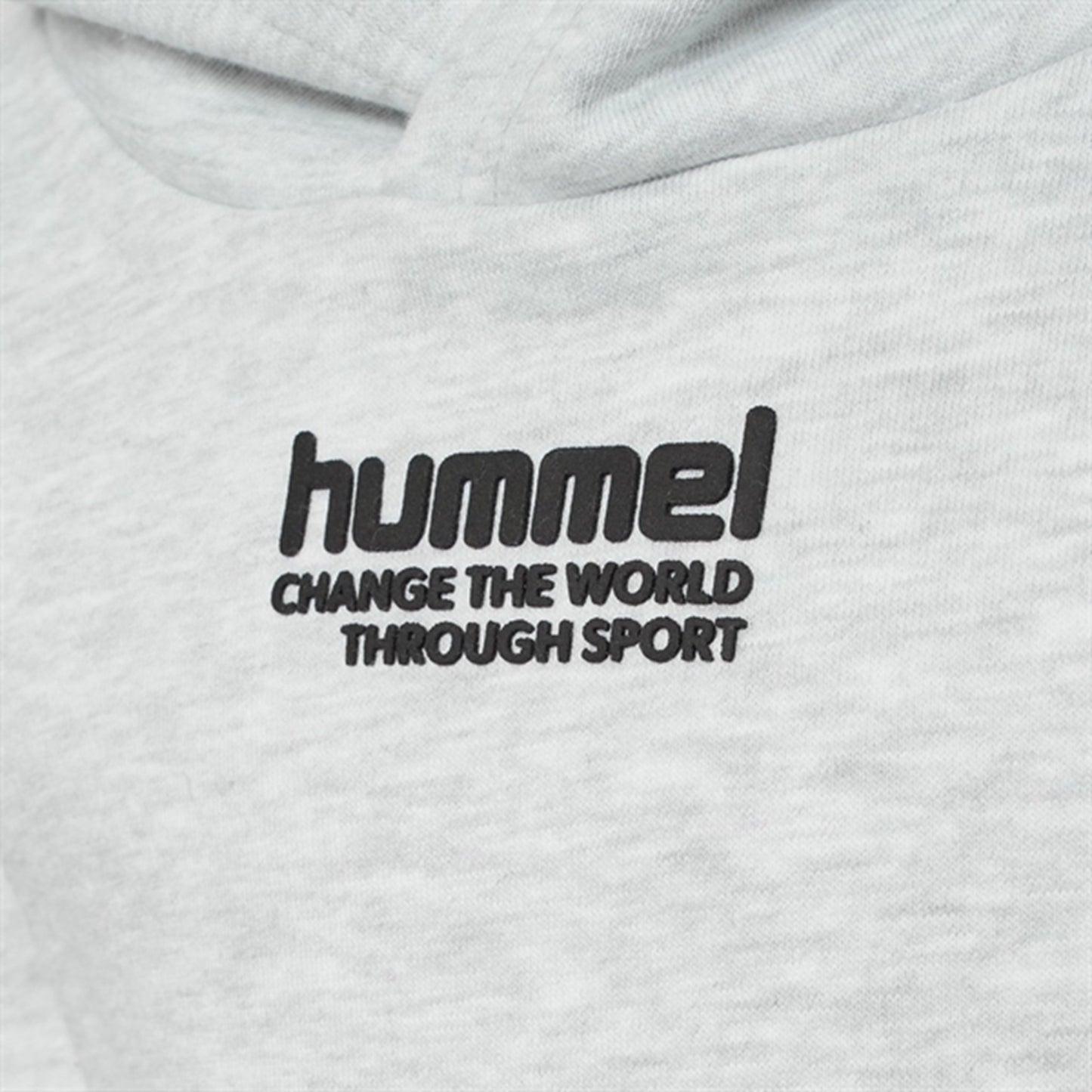 Hummel Ultra Light Grey Melange Pure Hoodie