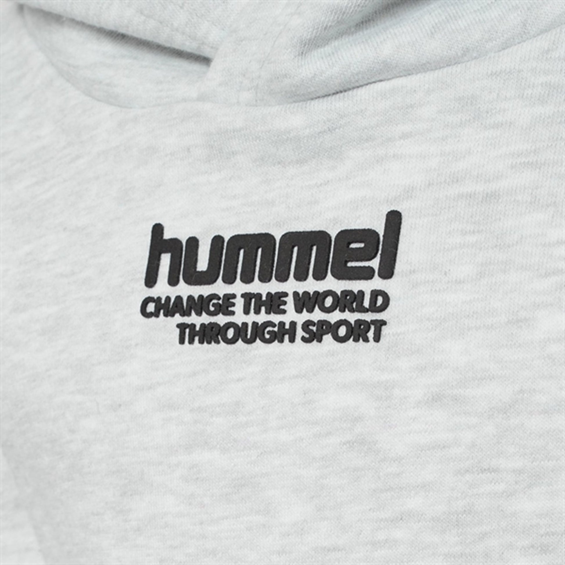 Hummel Ultra Light Grey Melange Pure Hoodie