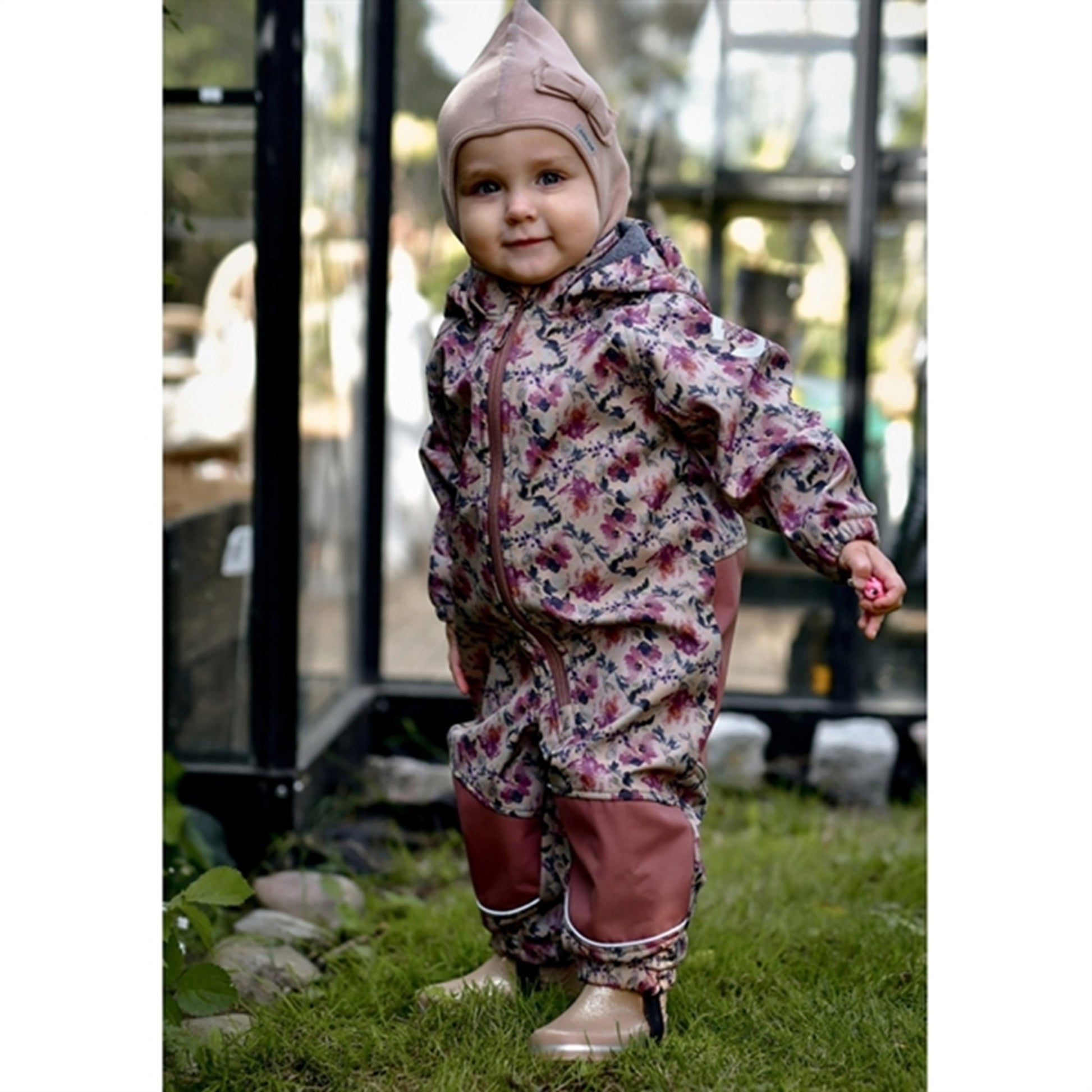 Mikk-Line Softshell Suit AOP Nougat