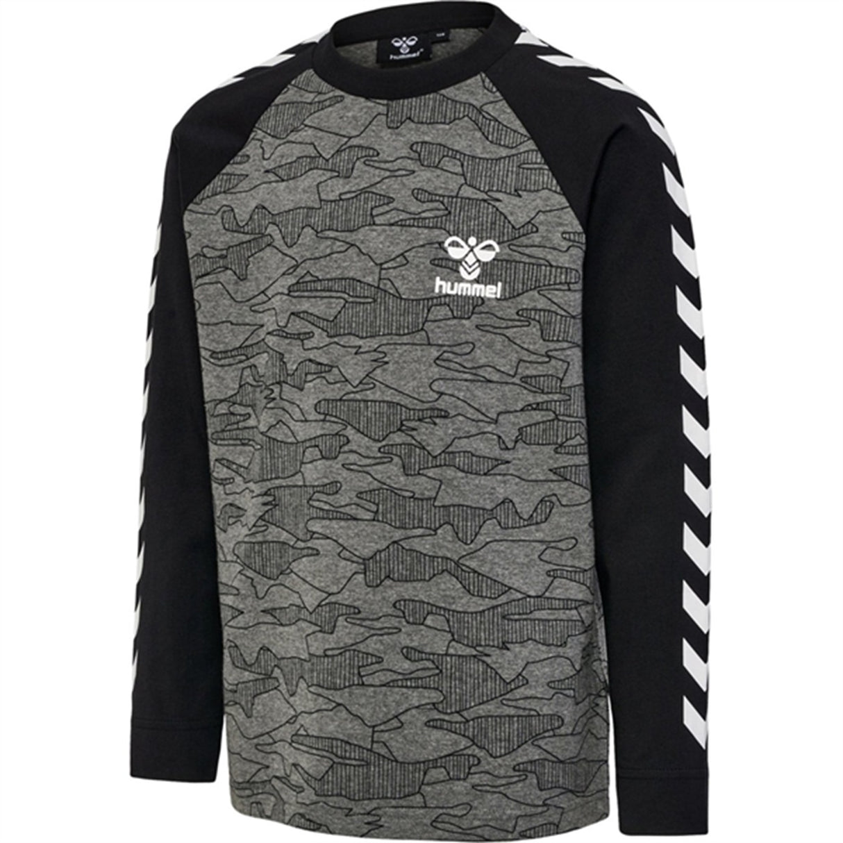 Hummel Dark Grey Melange Mountain Blouse