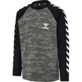 Hummel Dark Grey Melange Mountain Blouse