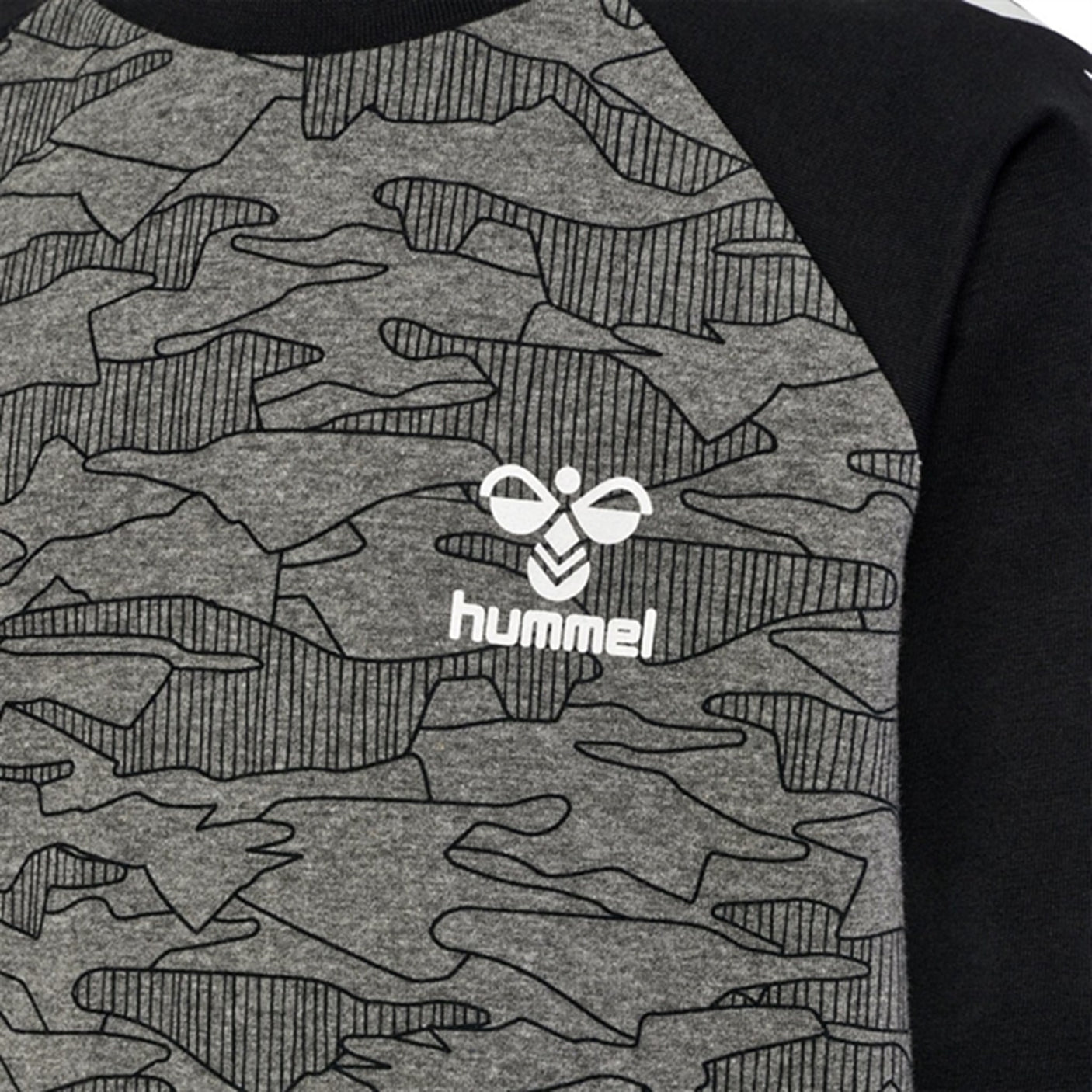 Hummel Dark Grey Melange Mountain Blouse