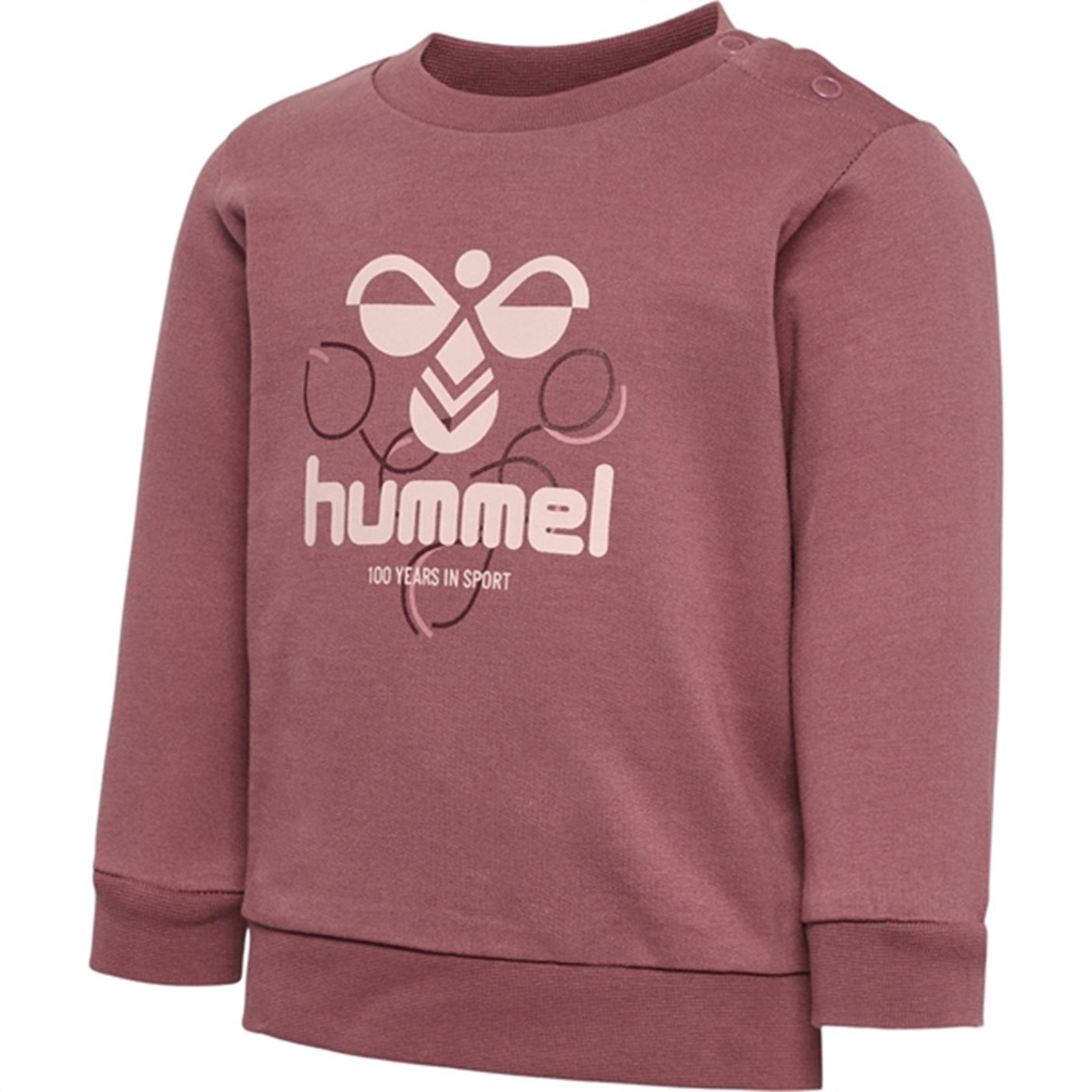 Hummel Rose Brown Lime Sweatshirt