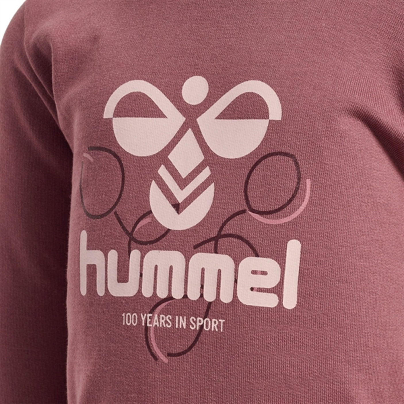 Hummel Rose Brown Lime Sweatshirt
