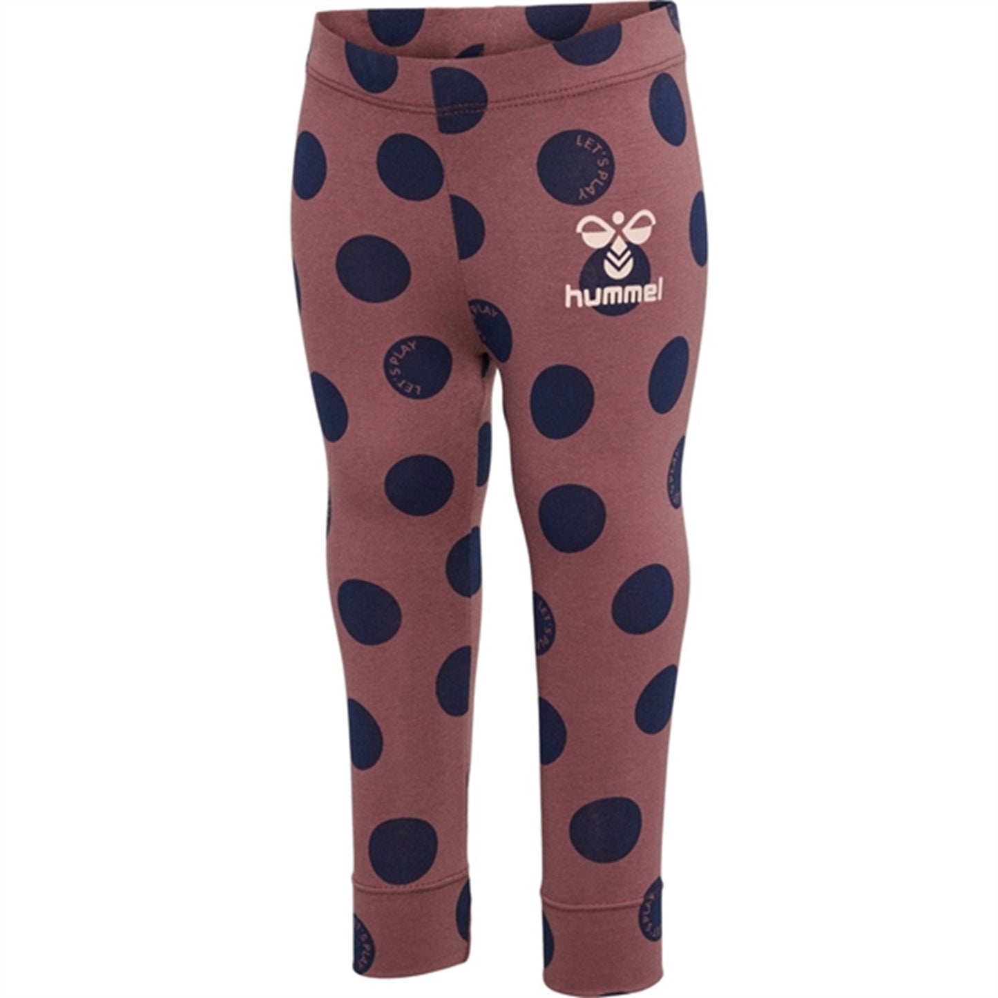 Hummel Rose Brown Dotty Leggings