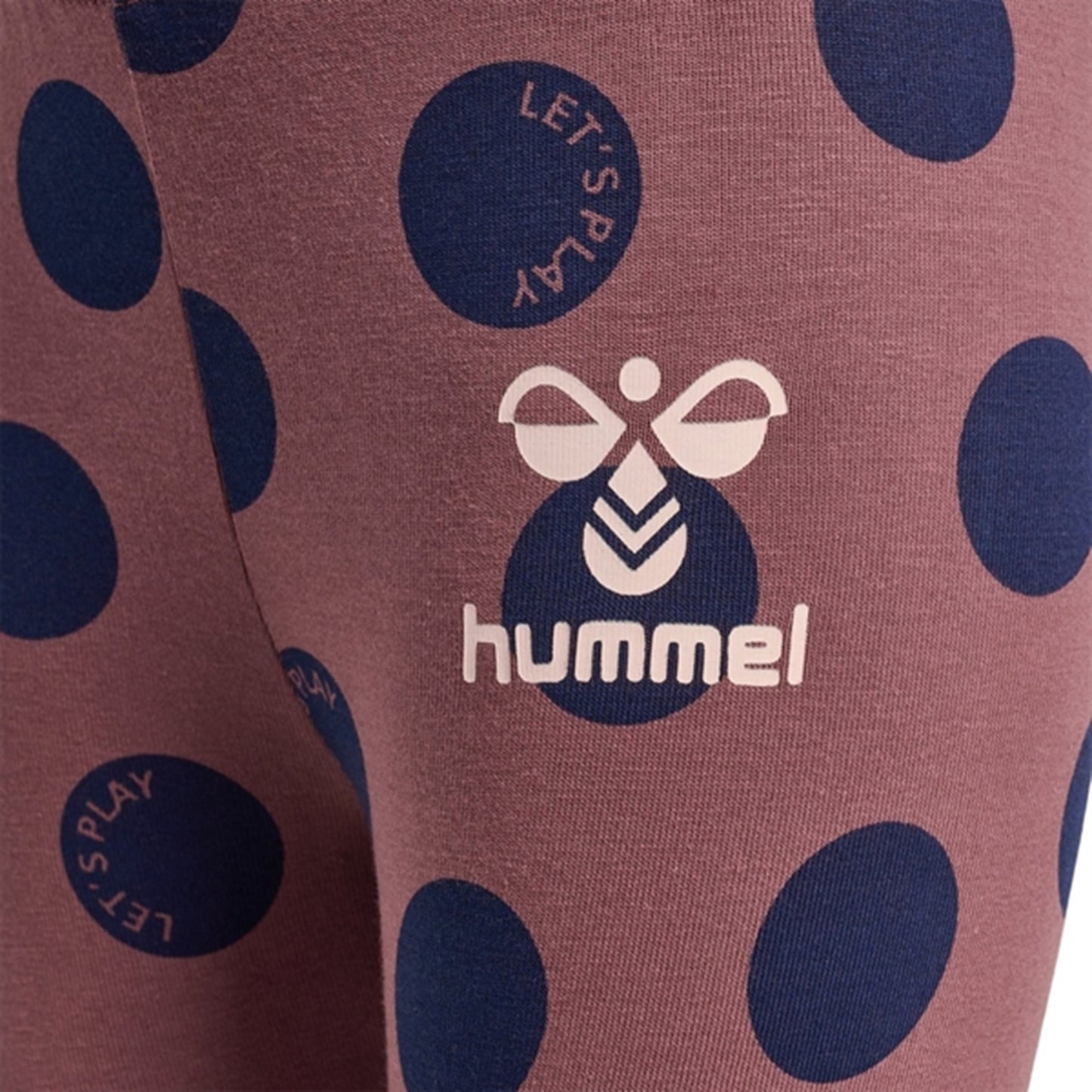Hummel Rose Brown Dotty Leggings